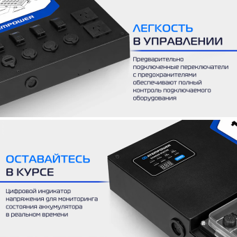ATEMPOWER SMART HUB CONTROL BOX Система энергоснабжения автодома